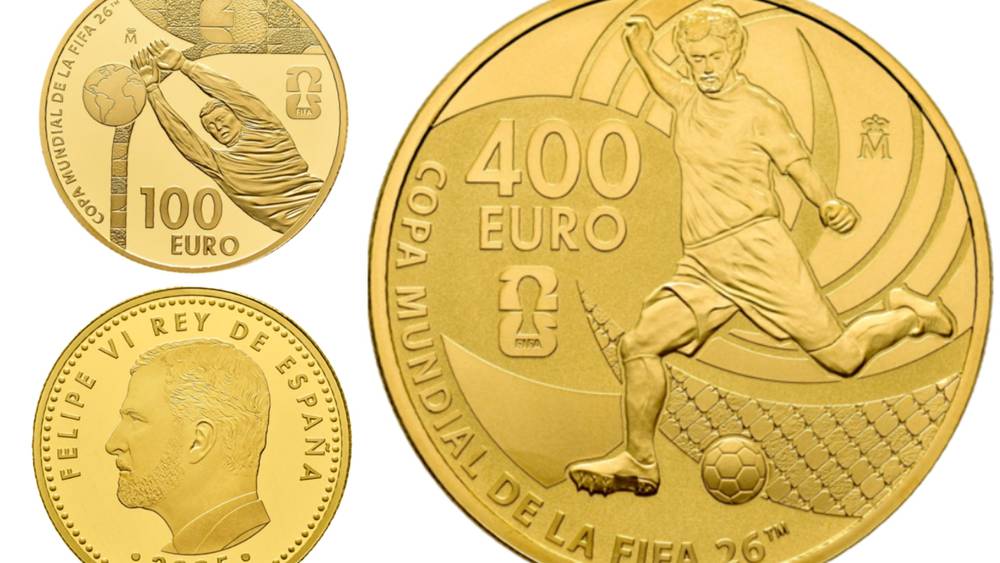إسبانيا تُصدر عملة تذكارية احتفالاً بالتتويج بكأس العالم 2026