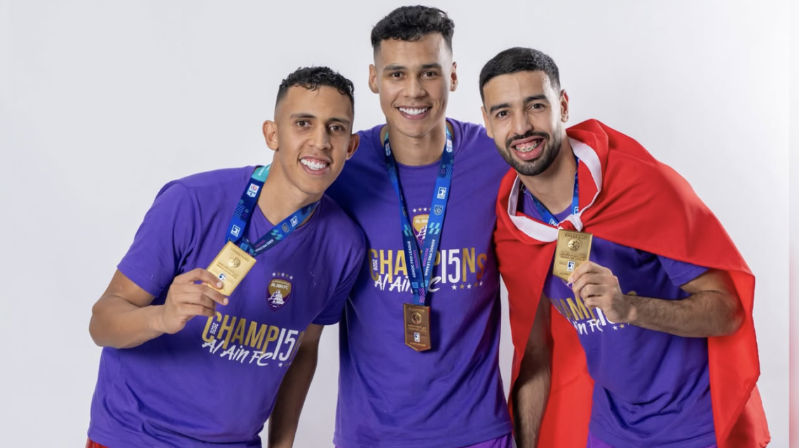 العين يقيد بنخالق ورحيمي بالجنسية الإماراتية في سجلات الدوري