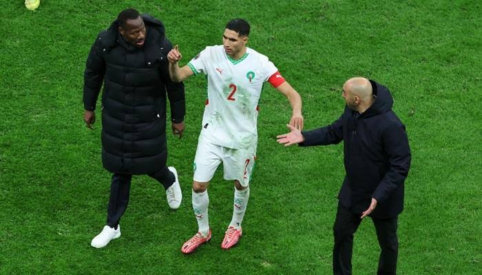 الركراكي: أنا بطل إفريقيا.. وما قام به مدرب السنغال أساء للكرة الإفريقية