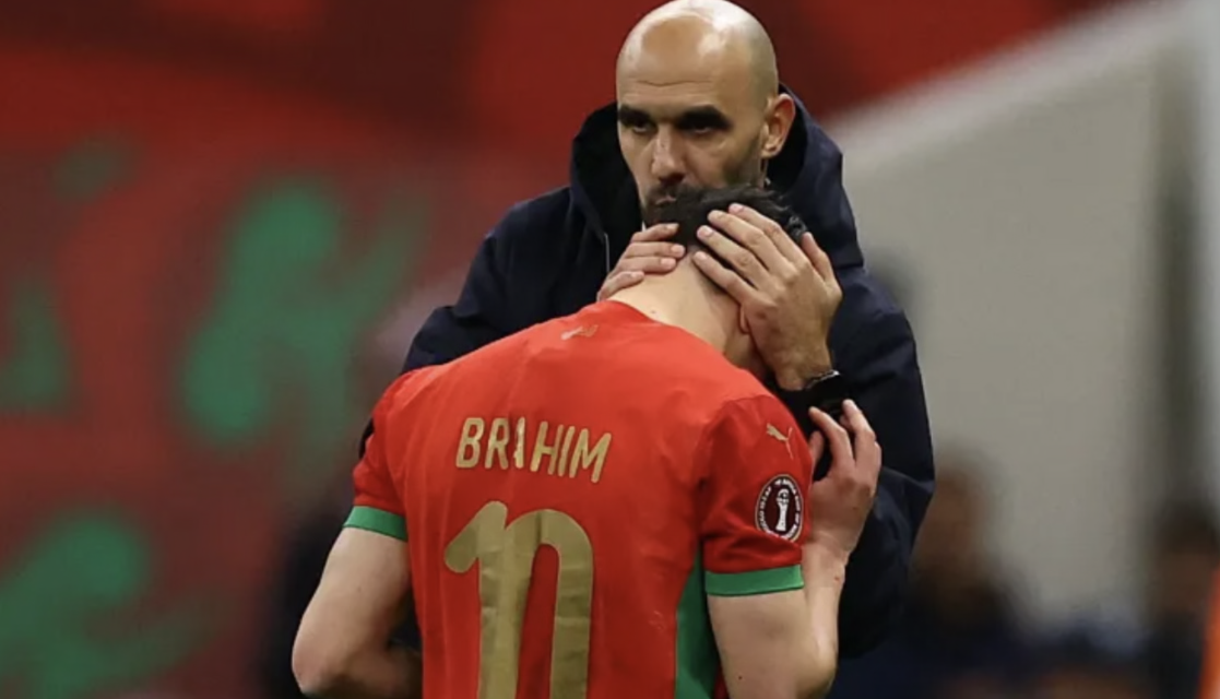 الركراكي يكشف ما قاله لدياز بعد إهدار ركلة نهائي “الكان”