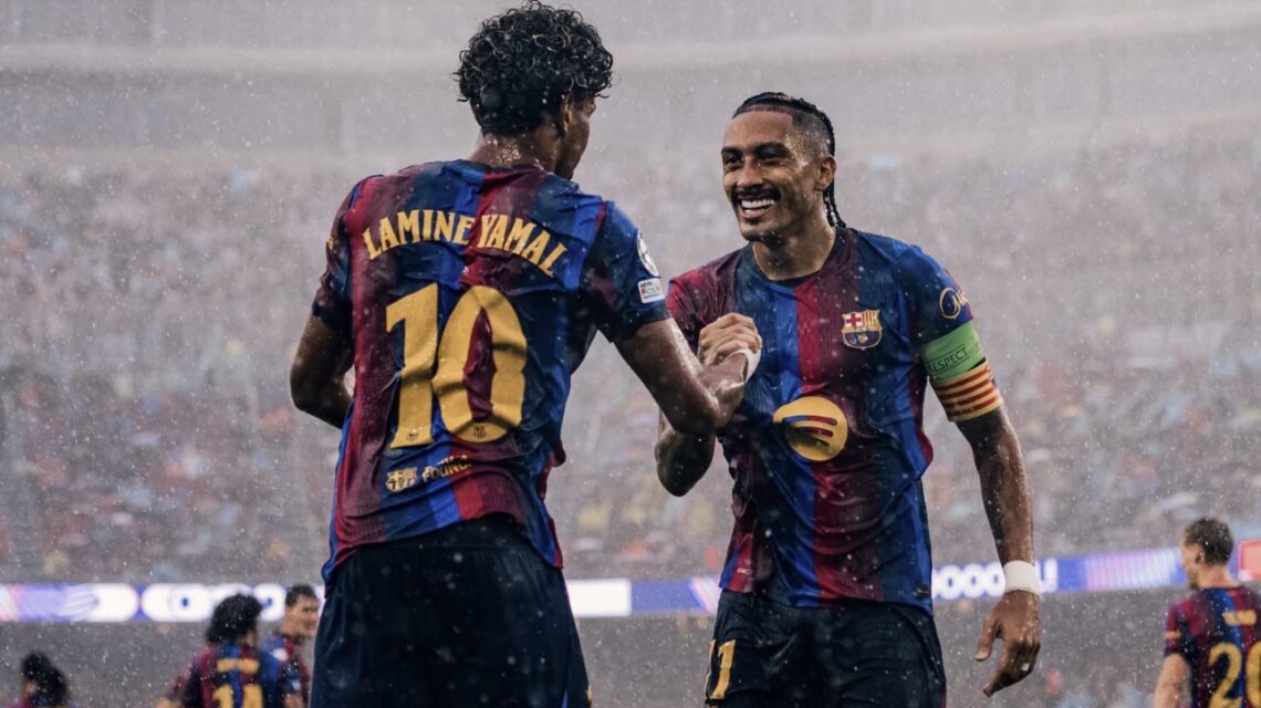 برشلونة يكتسح فينورد بخماسية في مستهل مشواره بدوري الأبطال