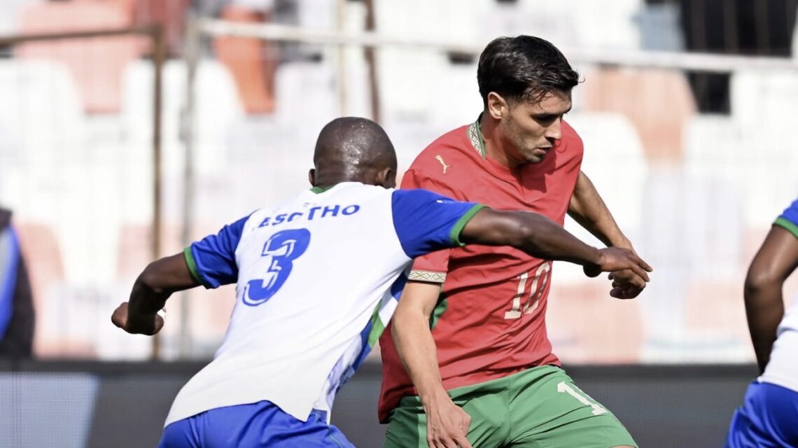 المنتخب المغربي يهزم ليسوتو بثنائية ضمن تصفيات “كان 2027”