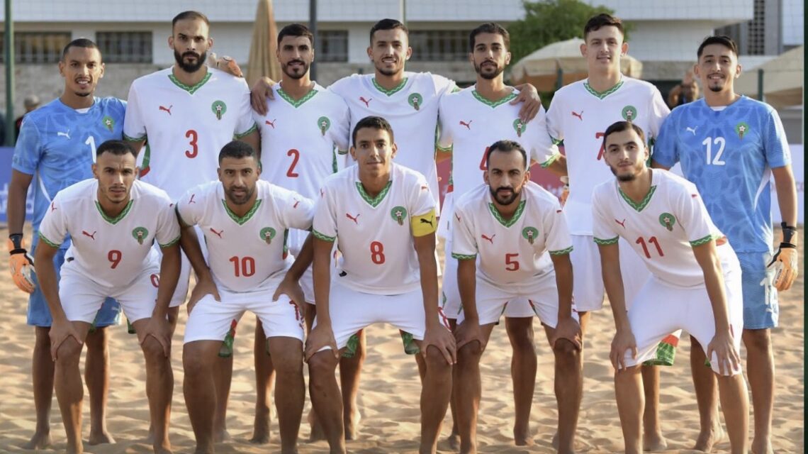 المنتخب المغربي لكرة القدم الشاطئية يتأهل إلى نهائيات كأس إفريقيا بعد اكتساح ليبيا