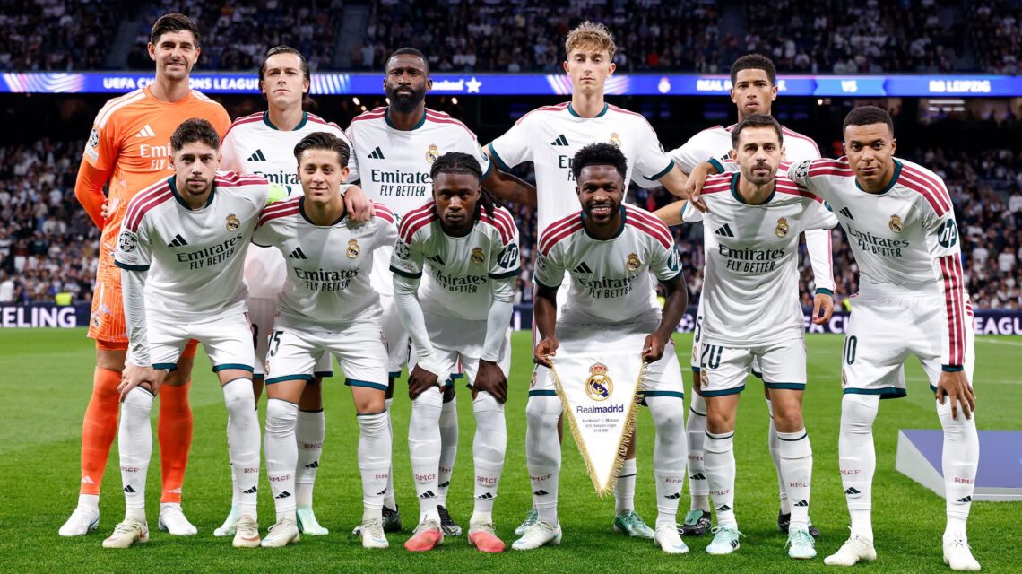 التشكيلة الرسمية لريال مدريد في الكلاسيكو أمام برشلونة