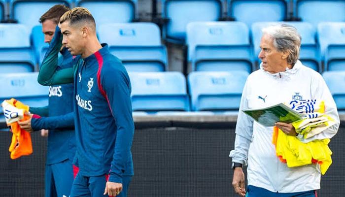 رونالدو يعد بكشف أزمته مع جيسوس بعد مغادرته معسكر البرتغال