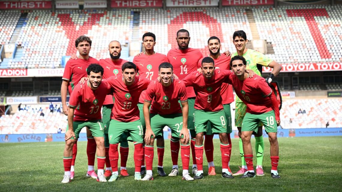 التشكيلة الرسمية للمنتخب المغربي في مواجهة مالي الودية