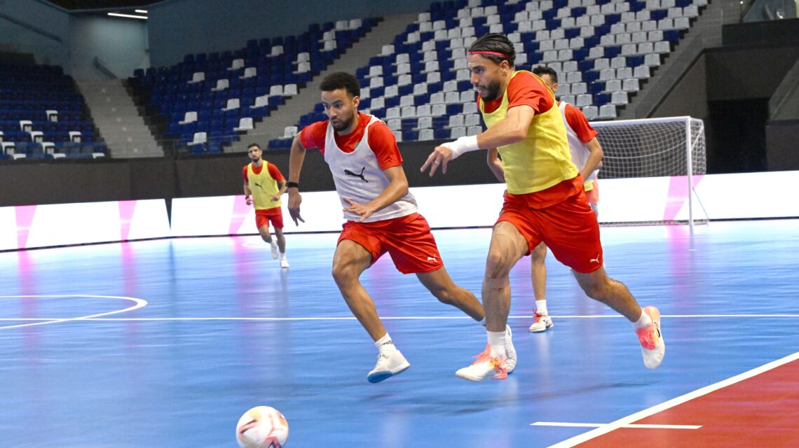 المنتخب المغربي للفوتسال يستعد لـ”الكان” بتغيير اضطراري في قائمته